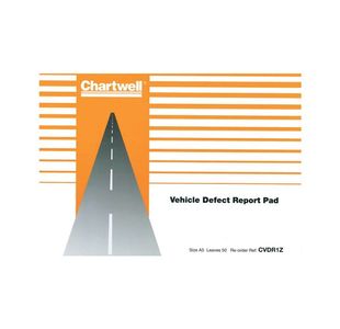 Chartwell Vehicle Defect Report Pad