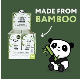 Cheeky Panda Pf Pckt Tissue X10 Pk14