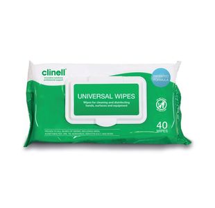 Clinell Universal Wipes Pk40 Cw40