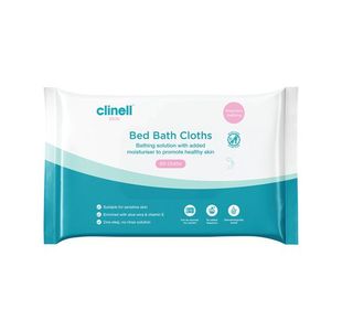 Clinell Carell Bodycare 60 Wipes