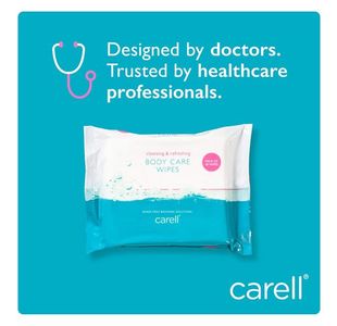 Clinell Carell Bodycare 60 Wipes