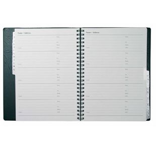 Collins Wiro Address Bk 120X148 Blk