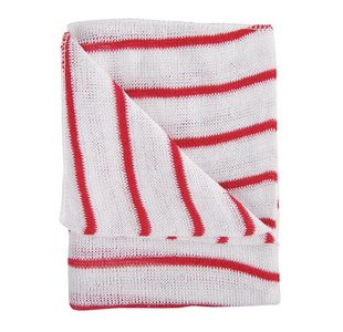 Hygiene Dsh Cloth 16X12 Red/Wht Pk10