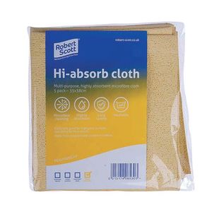 Robert Scott Hiabsorb Cloth Ylw Pk5