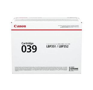 Canon 039 Toner Cartridge Black