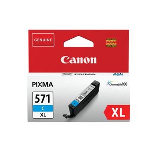 Canon Cli-571Xl Ink Cart Hy Cyan
