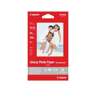 Canon Glossy Phto Paper 4X6Inch Pk50