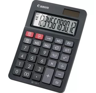 Canon As-120 Ii 12Digit Desktop Calc