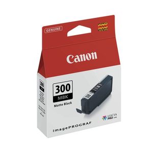 Canon Pfi-300Mbk Ink Cart Matt Black