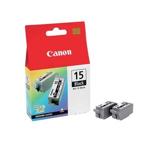 Canon Bci-15Bk Inkjet Cart Twnpk Blk