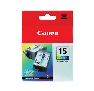 Canon Bci-15 Ink Cart Twnpk Tri-Col