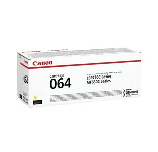 Canon 064 Toner Cartridge Yellow
