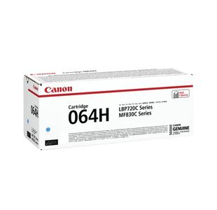 Canon 064H Toner Cartridge Hy Cyan