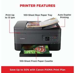 Canon Pixma Ts7450I Inkjet Printer