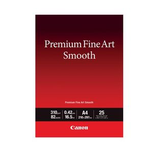 Canon Prem Fine Art Ppr Smoo A4 Pk25