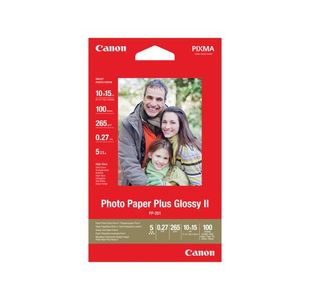 Canon Photo Paper+ Pp-201 4X6 Pk100