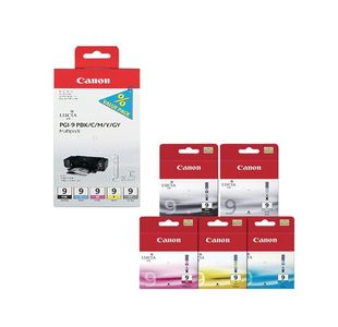 Canon Pgi-9 Ink Cart Mpk Pb/C/M/Y/G