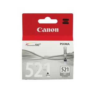 Canon Cli-521Gy Inkjet Cart Grey