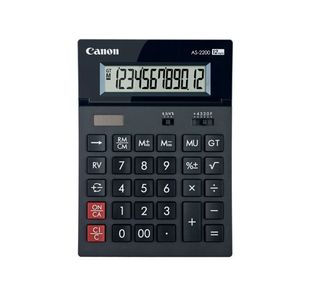 Canon As-2200 12 Digit Desktop Calc