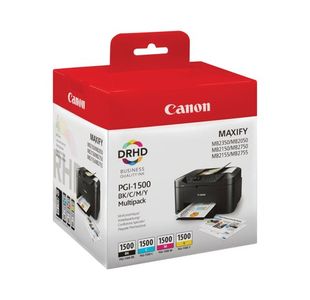 Canon Pgi-1500 Inkjet Carts Mpk Cmyk