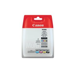 Canon Cli-581 Inkjet Cart Mltpk Cmyk