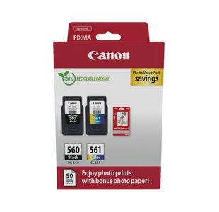 Canon Pg-560/Cl-561 Cart Blk/Col