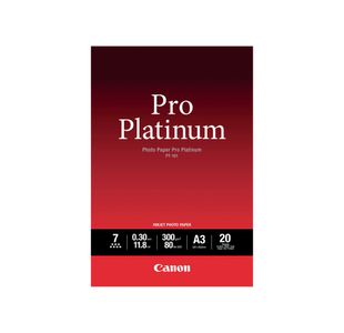Canon A3 Pro Platnm Photo Paper Pk20