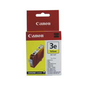 Canon Bci-3Ey Inkjet Cartridge Ylw