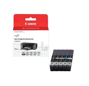 Canon Pgi-72 Ink Mpk Pbk/Gy/Pm/Pc/Co