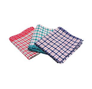 2Work Tea Towels 480X710Mm Ast Pk10