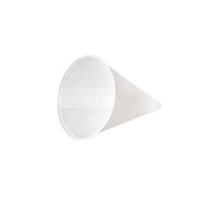 Water Cone 4Oz White Pk5000