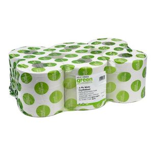 Maxima Centrefeed 2-Ply White Pk6
