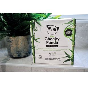 Cheeky Panda 3-Ply 4 Tlt Rolls Pk6