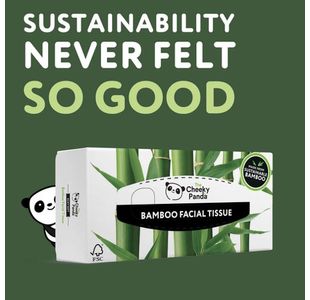 Cheeky Panda Facial Tiss 80 Sht P12