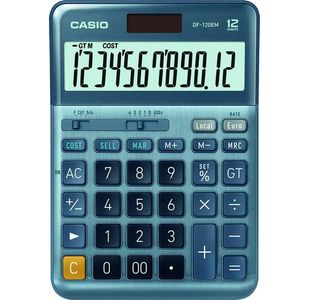 Casio Df-120Em 12 Dg Dsktp Calcultr