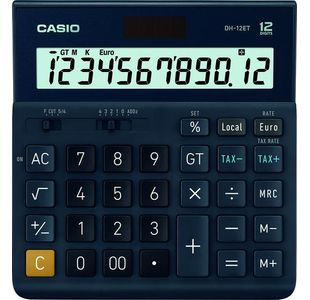 Casio Dh-12Et 12 Dgt Dsktp Calcultr