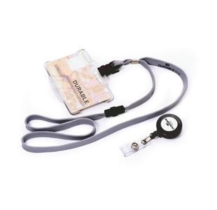 Durable Security Pass Hldr Clr Pk25