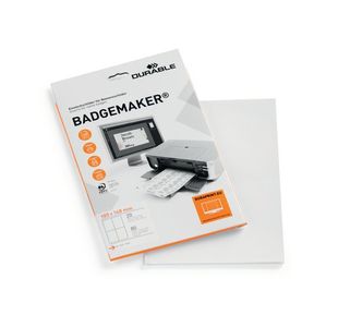 Durable Badgemaker A6 Inserts Pk80