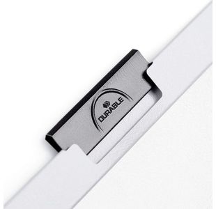 Durable 6Mm Duraclip File A4 Blk P25