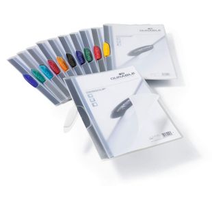 Durable Swingclip Folder Dk Blu Pk25