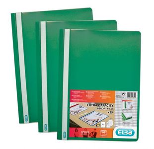 Elba Clearview Fldr A4 Grn P50