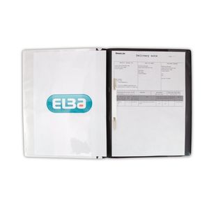 Elba Quotation Folder A4 Black Pk25