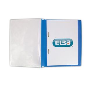 Elba Quotation Fldr A4 Blue Pk25