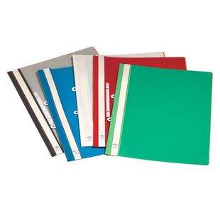 Durable Clear View Fldr A4 Blue Pk25