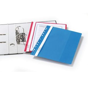 Durable Clear View Fldr A4 Blue Pk25