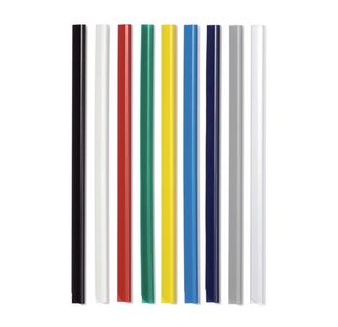 Durable 6Mm Spine Bar A4 Wht Pk100