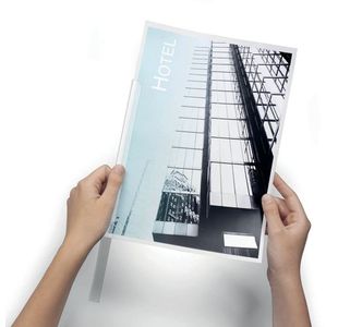 Durable 6Mm Spine Bar A4 Wht Pk100