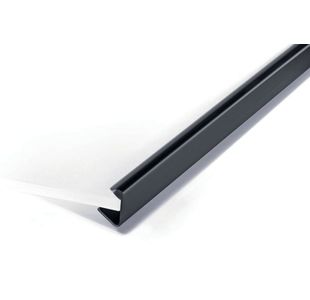 Durable 12Mm Spine Bar A4 Black Pk25