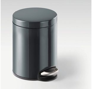Durable Pedal Bin Metal Rnd 5L Cha