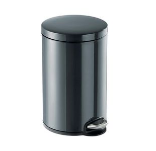 Durable Pedal Bin Metal Rnd 12L Cha